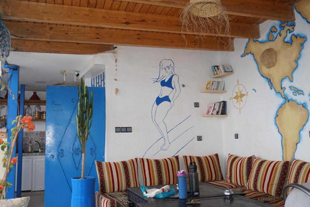 Hostel The Endless House Anchor Point Taghazout Bagian luar foto