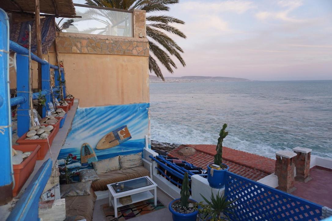 Hostel The Endless House Anchor Point Taghazout Bagian luar foto